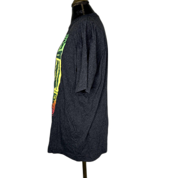 Bob Marley Graphic T-Shirt XL Reggae Rasta Stand Up Tee Music Legend Unisex - Picture 3 of 6